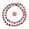 TheBeadChest Capped Carnelian with Silver Gemstone Beads, Full Strand of Round Nepalese Stone Beads, Great for DIY Jewelry Necklace & Bracelet Making